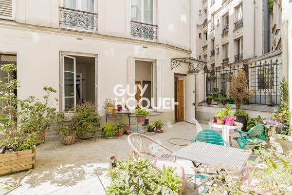 Studio sur cour arborée