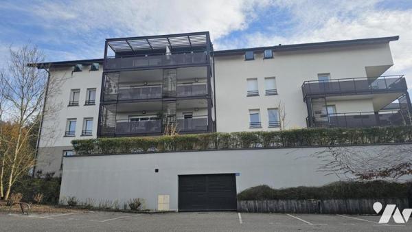 SEYNOD, appartement loué type 3 au calme avec terrasse de 12m2 avec vue dégagée et garage fermé
