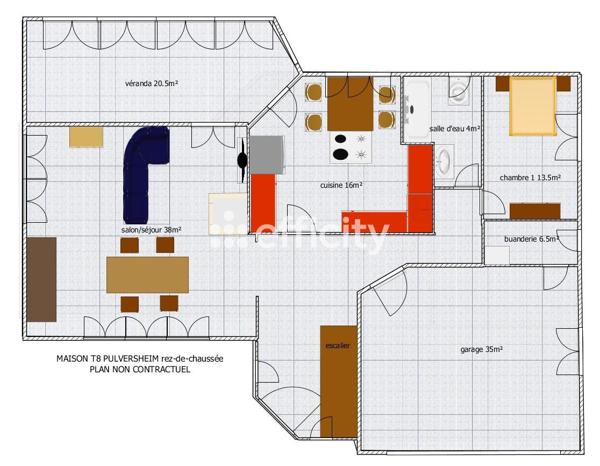 Maison 8 pièces - 209 m² Exclusivité efficity