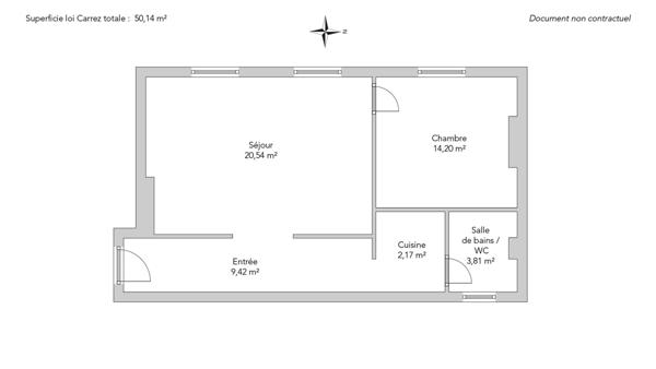 Appartement Paris 18 e - ABBESSES