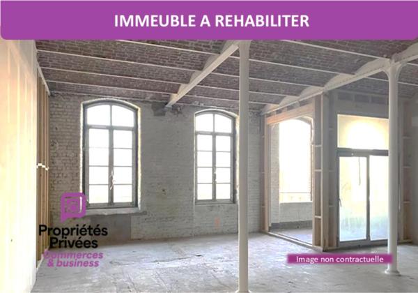 Fécamp Centre ! Immeuble de 4 étages à réhailiter, 4.000 m²