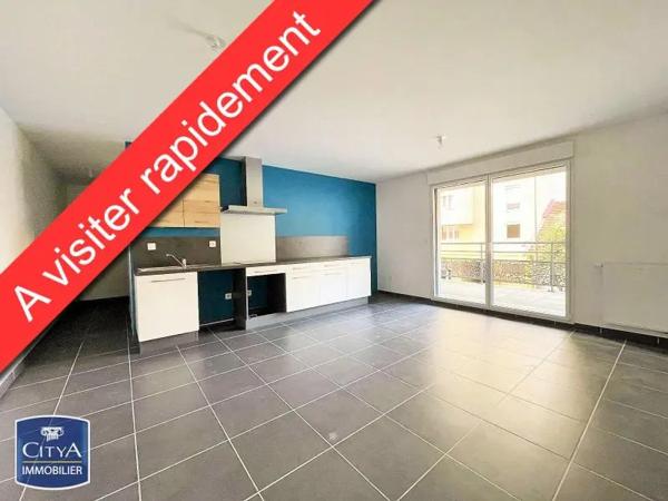 Appartement à louer 3 pièces 61.5m² Clermont-Ferrand (63000)