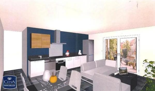 Appartement à louer 3 pièces 61.5m² Clermont-Ferrand (63000)