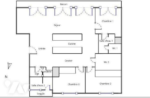 Au coeur de l'une des résidences les plus prestigieuses et recherchées de Marseille, la résiden...