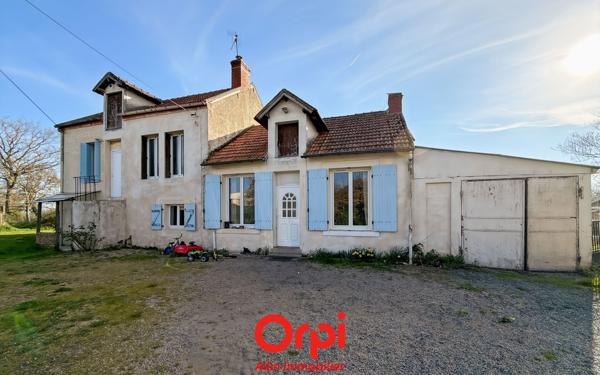 Maison à vendre    4 pièces •  Chazemais