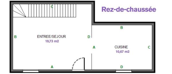 Maison rénovée, gare à 15 min à pied