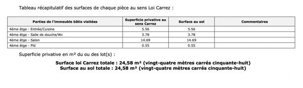 Studio à vendre 25 m² Lyon 1