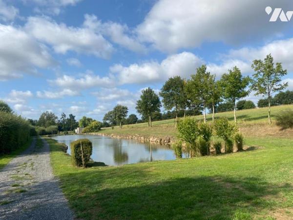 A VENDRE - TERRAIN DE LOISIRS AVEC ETANG - LE PERTRE