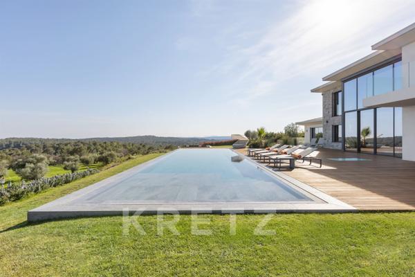 Villa contemporaine vue mer ROQUEFORT-LES-PINS