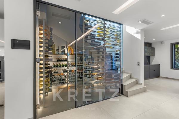 Villa contemporaine vue mer ROQUEFORT-LES-PINS