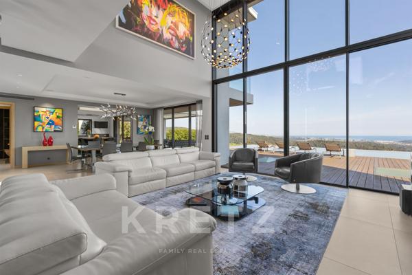 Villa contemporaine vue mer ROQUEFORT-LES-PINS