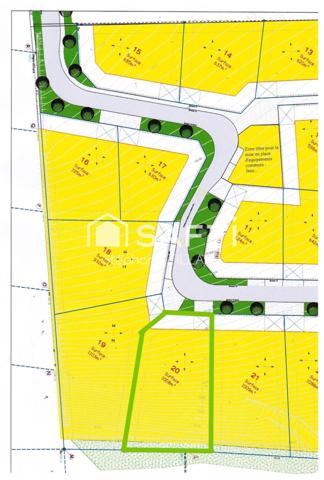 Superbe terrain viabilisé à quelques minutes d'Evrecy