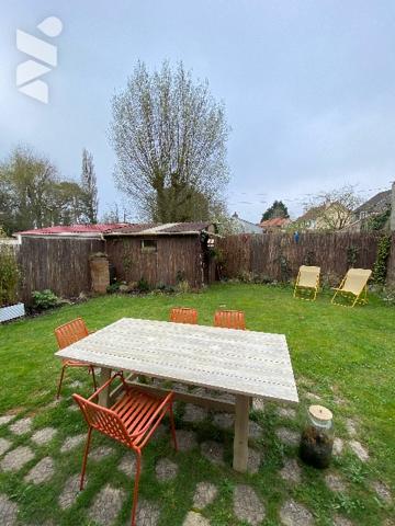 Nouveauté
CUCQ Centre 
Maison semi mitoyenne 90 m² 3 chambres avec véranda, jardin et garage