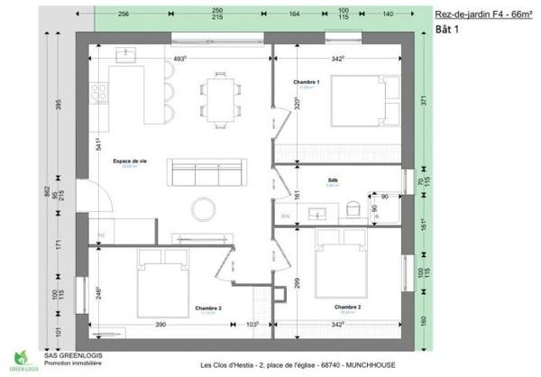 F4 - Rez-de-jardin