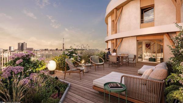 Elégant Duplex et son jeu de terrasses, quartier Mabilais