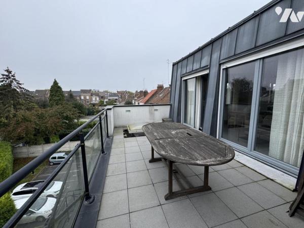 Appartement T3 avec terrasses dernier étage dans résidence de standing récente Valenciennes