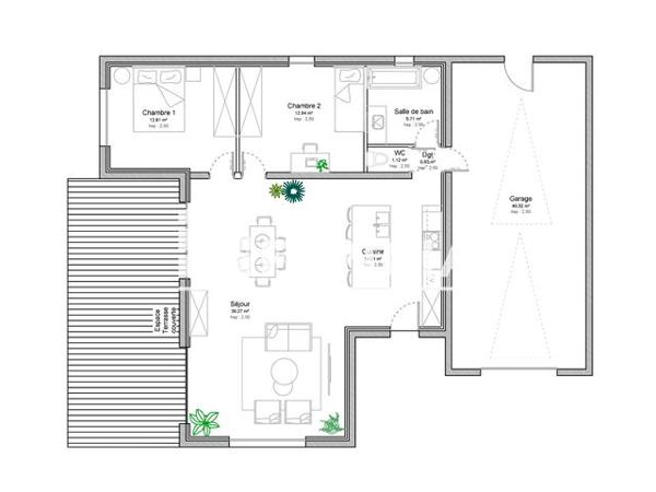 À vendre Maison 4 pièces 105 m² - Rezé 44400