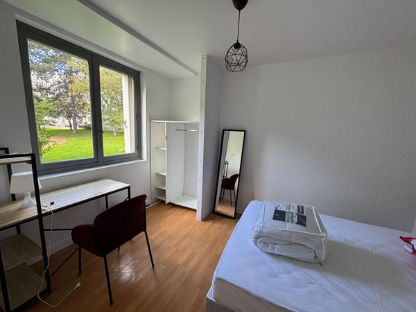RENNES VILLEJEAN - Chambre meublée dans appartement refait à neuf !