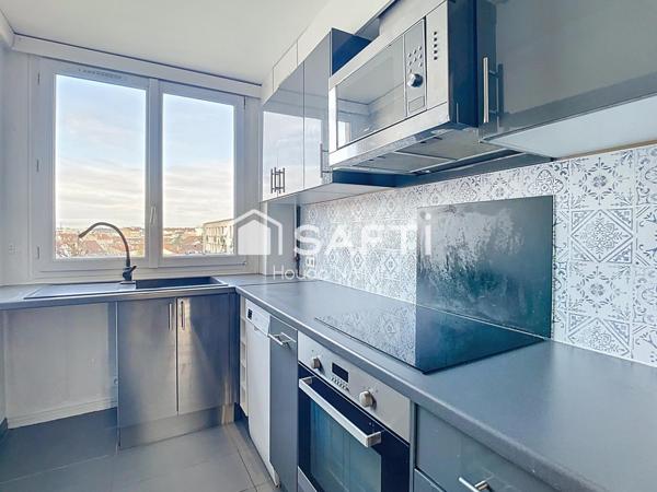 Appartement 3 pièces exposé SUD proximité Métro