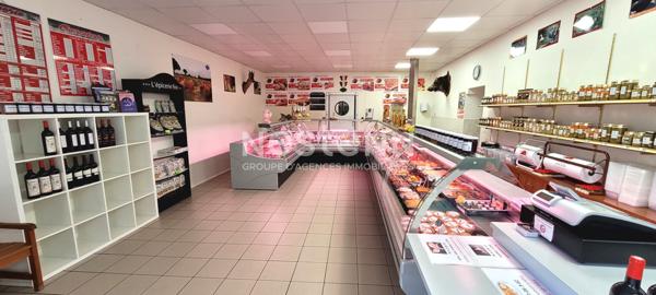 Boucherie à reprendre ou transformer, Local commercial 229 m², Tous commerces