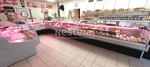 Boucherie à reprendre ou transformer, Local commercial 229 m², Tous commerces