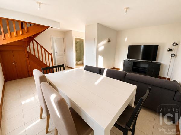 À vendre - Appartement T3 en duplex avec garage - INDRE