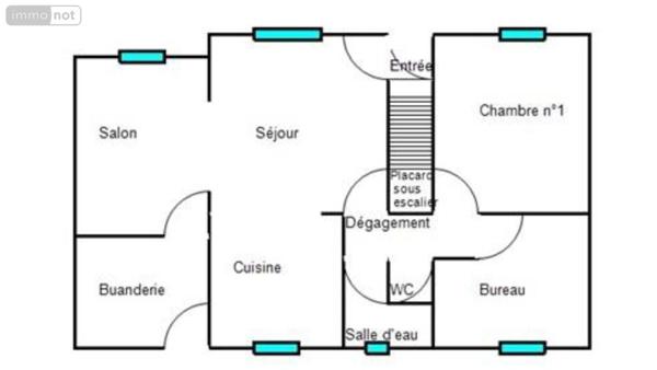 Maison à vendre à Cherbourg-en-Cotentin dans la Manche (50110), ref : 045/1729