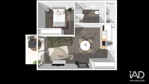 Appartement à vendre 2 pièces 45 m² Nîmes