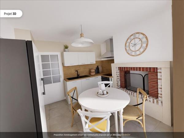 Maison à vendre |  Saunay |  2 pièces | 61 m²