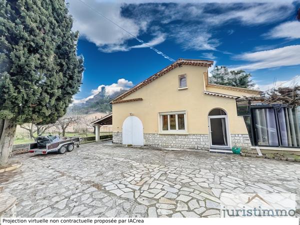 Buis-les-Baronnies (26170) BUIS LES BARONNIES - PROCHE DU CENTRE VILLE - VILLA DE 120 m2 - TERRAIN DE 1970 m2