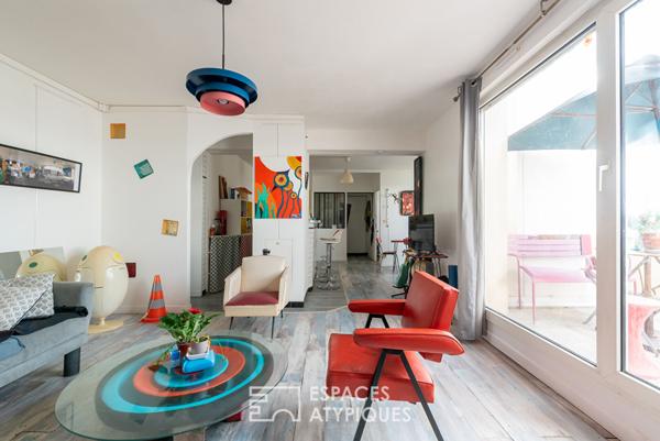 Appartement ciel et ville – Centre ville