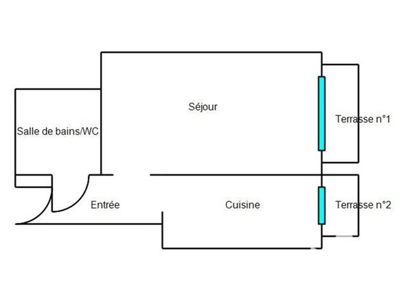 Studio à vendre 31 m² Nice