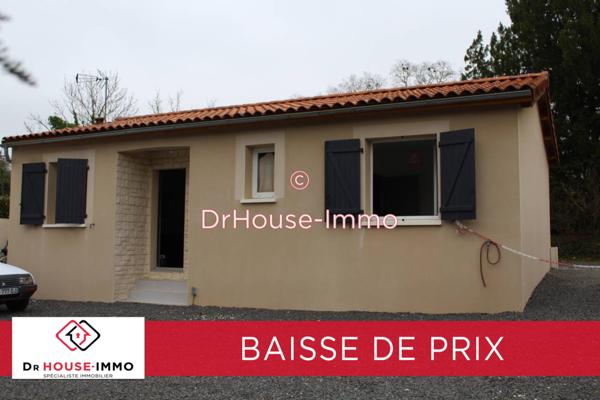 Maison à vendre 3 pièces de 62 m²