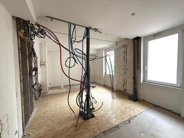 Appartement 2 pièces de 46,50m² à rénover