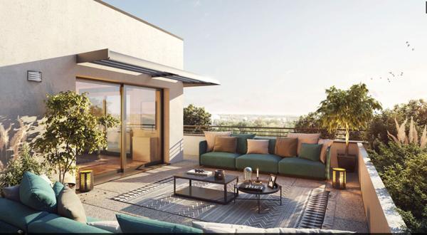 Neuf jamais habité 4 pièces - 2 chambres + Terrasse + Parking -