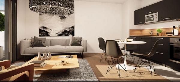 Neuf jamais habité 4 pièces - 2 chambres + Terrasse + Parking -