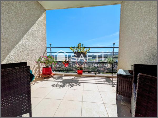 Appartement 3 Pièces, Terrasse avec vue imprenable