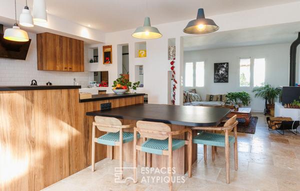 Appartement avec terrasses, garage et plage de la Capte à 100 m