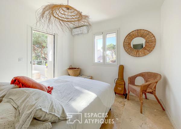 Appartement avec terrasses, garage et plage de la Capte à 100 m