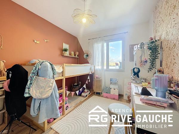 Saint-Maurice-l'Exil (38550) Maison de plain-pied, 3 chambres, 91 m2.