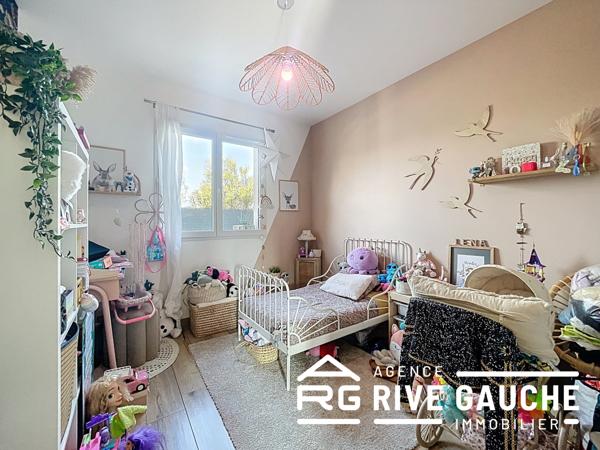 Saint-Maurice-l'Exil (38550) Maison de plain-pied, 3 chambres, 91 m2.