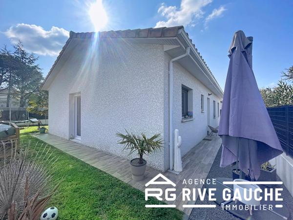 Saint-Maurice-l'Exil (38550) Maison de plain-pied, 3 chambres, 91 m2.