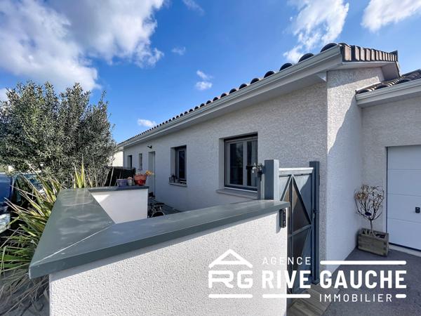 Saint-Maurice-l'Exil (38550) Maison de plain-pied, 3 chambres, 91 m2.