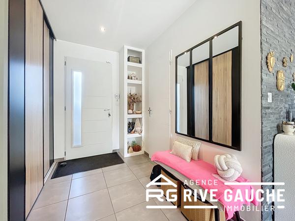 Saint-Maurice-l'Exil (38550) Maison de plain-pied, 3 chambres, 91 m2.