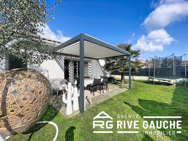 Saint-Maurice-l'Exil (38550) Maison de plain-pied, 3 chambres, 91 m2.