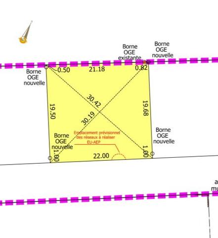 Terrain à vendre 459 m² Saint-Jory