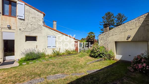 Maison de Ville de 153 m² avec Grand Jardin et Garage/Atelier