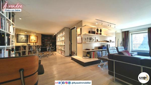 Chalon-sur-Saône (71100) 10 PIÈCES | DUPLEX 345 M² | 4 CH | BIEN EXCEPTIONNEL