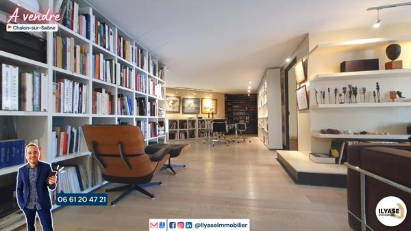 Chalon-sur-Saône (71100) 10 PIÈCES | DUPLEX 345 M² | 4 CH | BIEN EXCEPTIONNEL