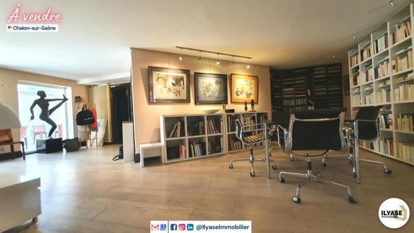 Chalon-sur-Saône (71100) 10 PIÈCES | DUPLEX 345 M² | 4 CH | BIEN EXCEPTIONNEL